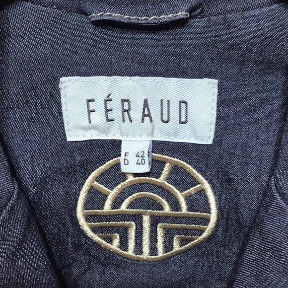 Vintage Louis Feraud Lightweight Jean Blazer - Picture 3 of 5